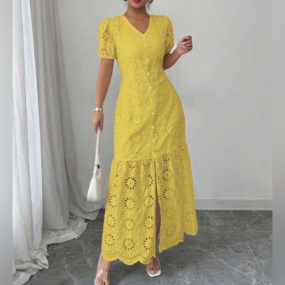 Embroidery dress